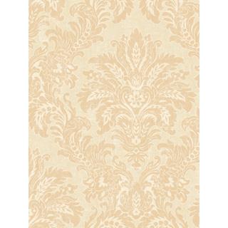 Seabrook Designs WC52005 Willow Creek Acrylic Coated Damasks Wallpaper
